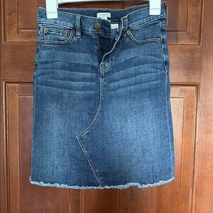 J. Crew Denim Skirt - Blue
